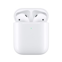 Навушники Apple AirPods 2 з бездротовою зарядкою (MRXJ2)